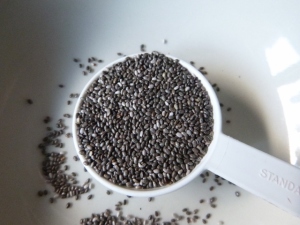 One tablespoon of seed.